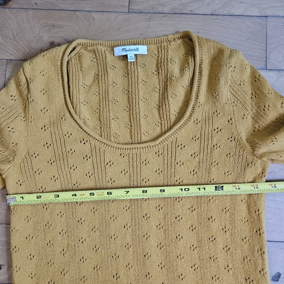 As Seen On TV! Madewell Pointelle Sweater - Picture 11 of 14